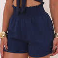 Short Feminino em tecido Duna
