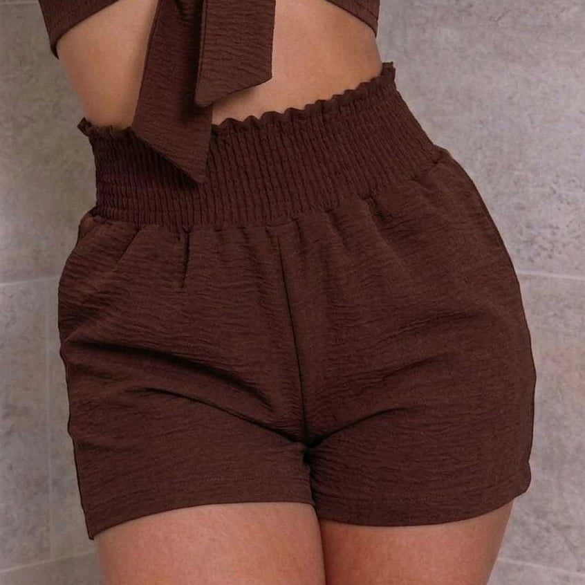 Short Feminino em tecido Duna